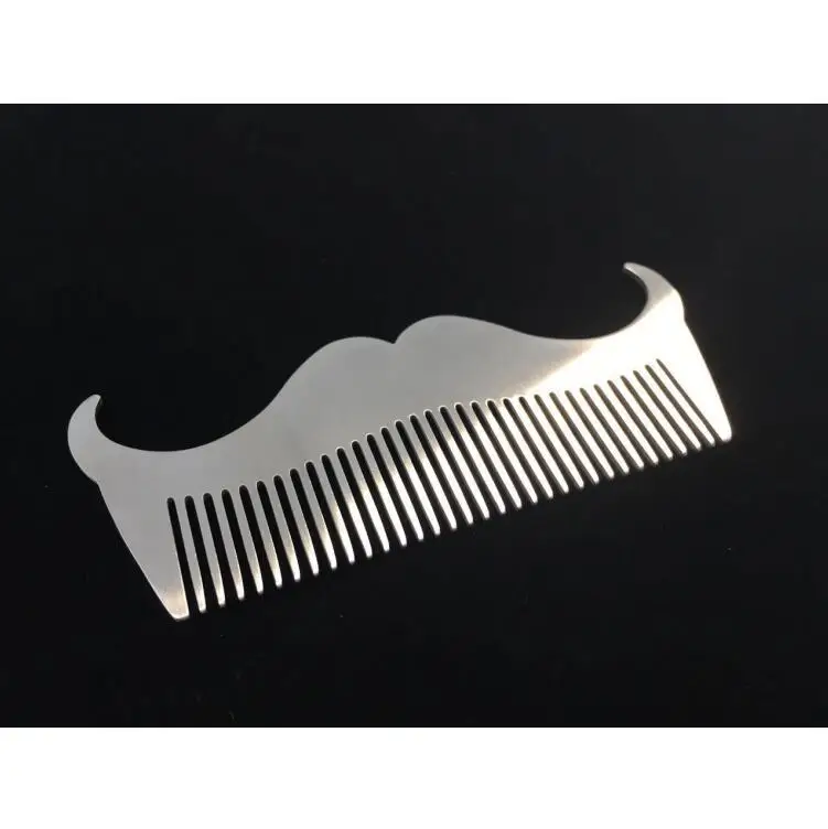 

10PCS/LOT Stainless Steel Beard Shaping Tool Beard Modeling Template Carding Tool Man Gentleman Beard Trim Template