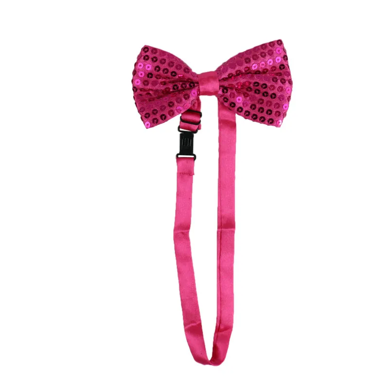 Moda kobiety mężczyźni małe cekiny złoto srebro szelki Bowtie zestaw Clip-on elastyczne w kształcie litery Y z powrotem szelki szelki dla kobiet mężczyzn