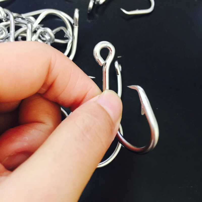 

15 шт. рыболовных крючков Mustad 16/0 из нержавеющей стали, высококачественные крючки Mustad для ловли тунца, рыболовные снасти Mustad для рыболовов