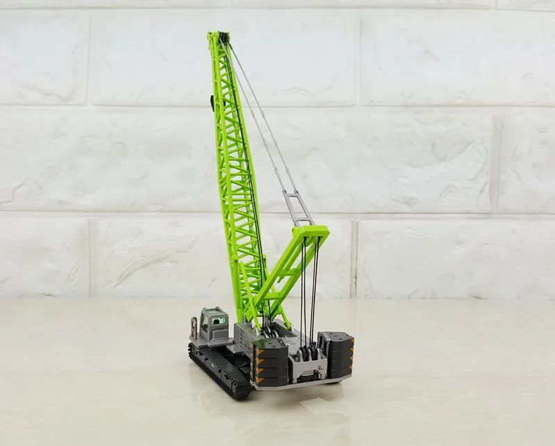 Collectible Alloy Model Gift 1:120 Scale ZOOMLION ZCC1300 Crawler Crane Tower Engineering Machinery DieCast Toy Model Display