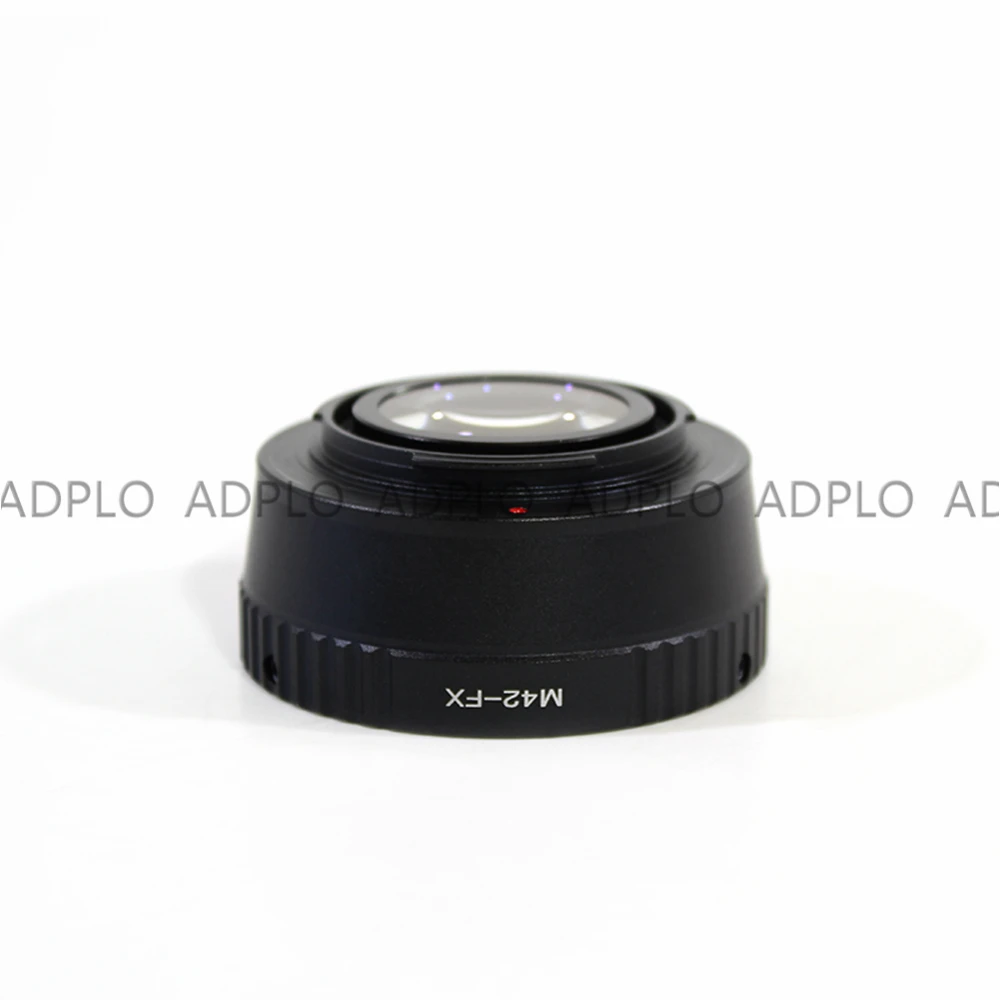 ADPLO 011247, M42-FX Focal Reducer Speed Booster, Suit for M42 Lens to Suit for Fujifilm X Camera