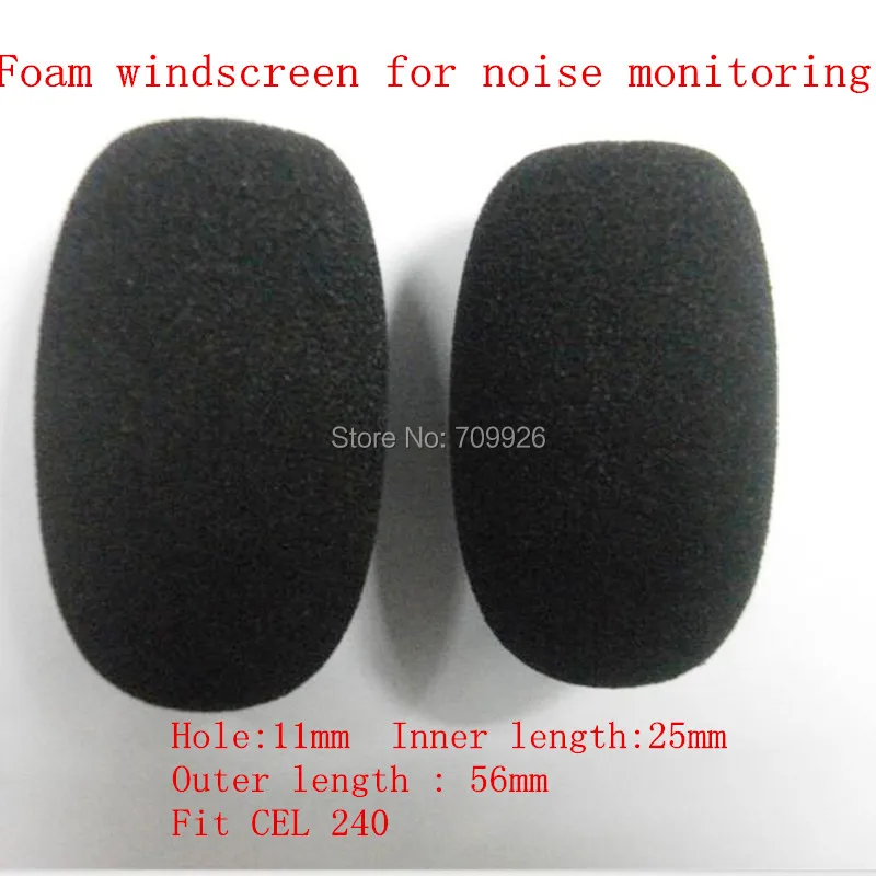 

10pcs Noise monitoring foam windscreens sponge windshields for CEL 240