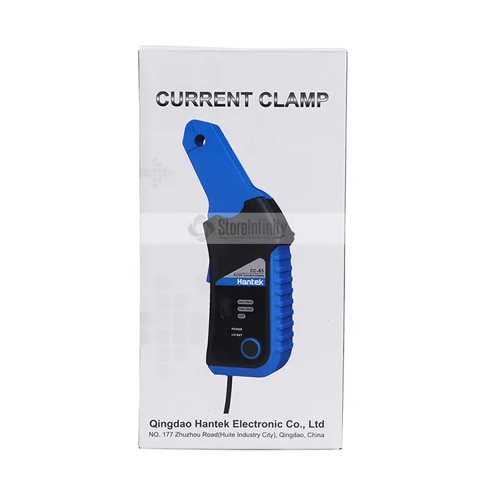 Hantek CC-65 AC/DC Current Clamp Digital Multimeter with BNC Connector l CC65