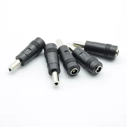 5 sztuk/partia 5.5x2.1mm kobieta do 5.5x2.5mm męskie złącze zasilania DC Adapter Laptop 5.5*2.1 do 5.5*2.5