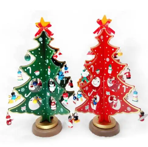 DIY Wooden Christmas tree,christmas decorations,Creative Christmas tree,Tabletop decoration