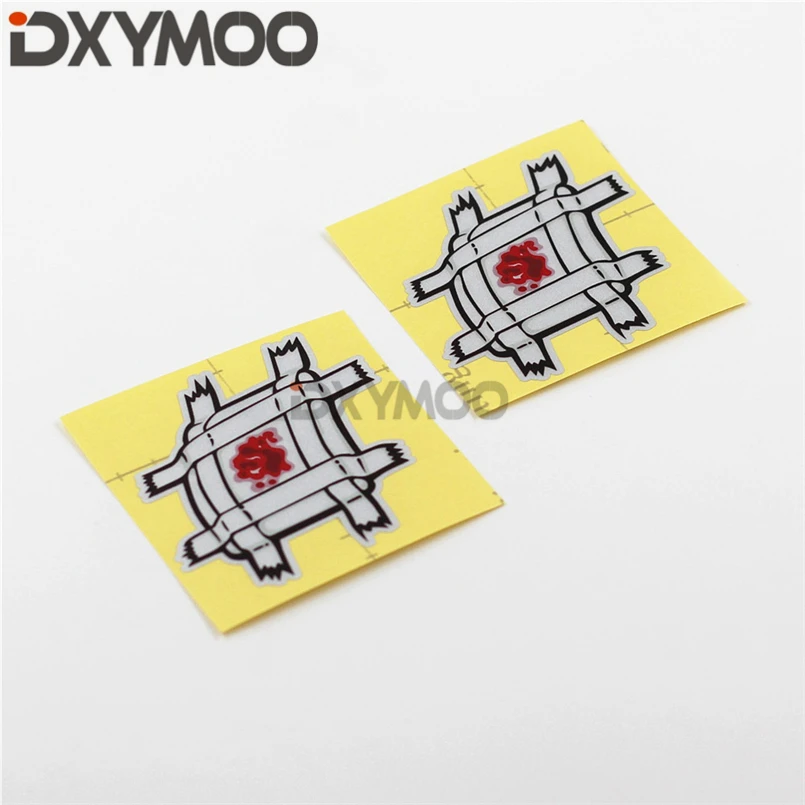 2PCS Funny Motorcycle Bike Vinyl Tape Bumpers Band Aid Wound Injury Car Whole Body Sticker 8x8cm