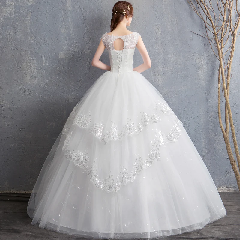 Vestidos De novia Vintage De encaje con lentejuelas, vestidos De novia De talla grande, Princesa De ensueño dulce y elegante, CC, nueva moda, 2022