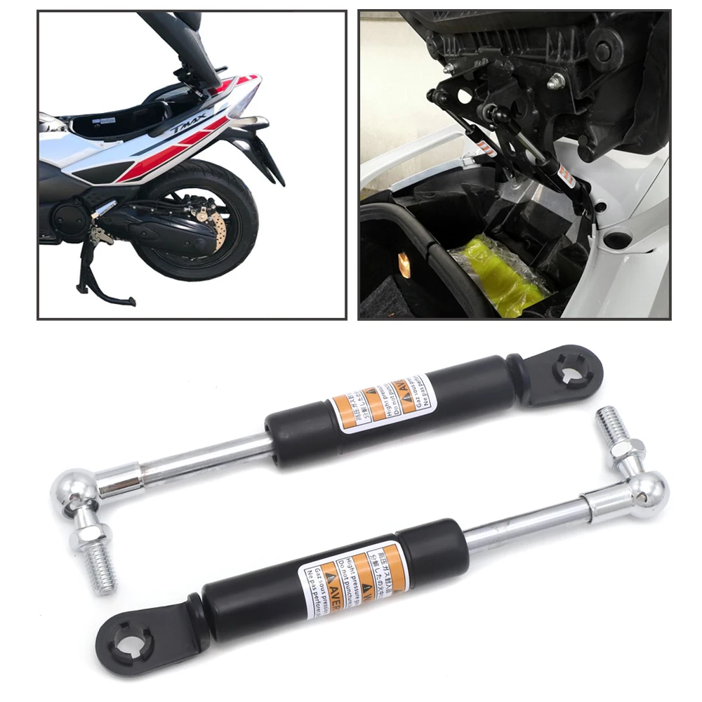 2 Pieces Struts Arms Lift Supports For Yamaha T MAX TMAX 500 2001 - 2017 T-MAX 530 2015 2016 2017 Shock Absorbers Lift Seat