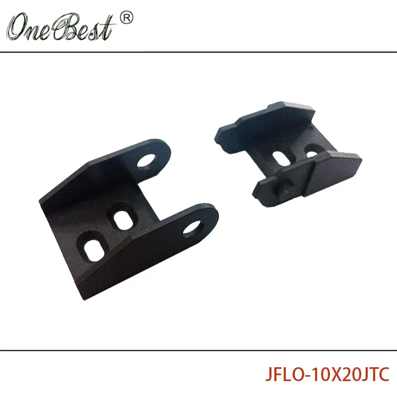 JFLO One Pair 10x20mm Drag Chain Joints Semi Closed NonOpening Connectors Plastic Towline Cable Wire Carrier