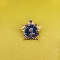 Soviet pins Admirals of the Russian Fleet badge Ushakov USSR vintage collectible brooch for men patriot gift