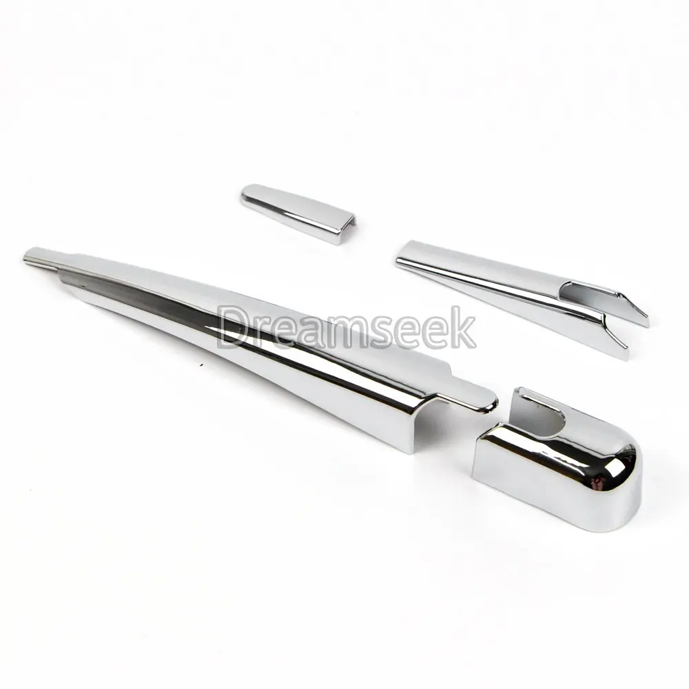 Rear Window Rain Wiper Cover for Kia Sportage 2010 2011 2012 2013 2014 2015 2016 2017 Chrome Nozzle ABS Trim
