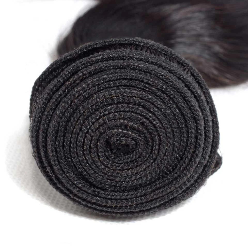 Yyong Peruvian Body Wave 6x6 Lace Closure With Bundle Remy Human Hair 3/4 Bundles With Closure Natural Color Remy Hair