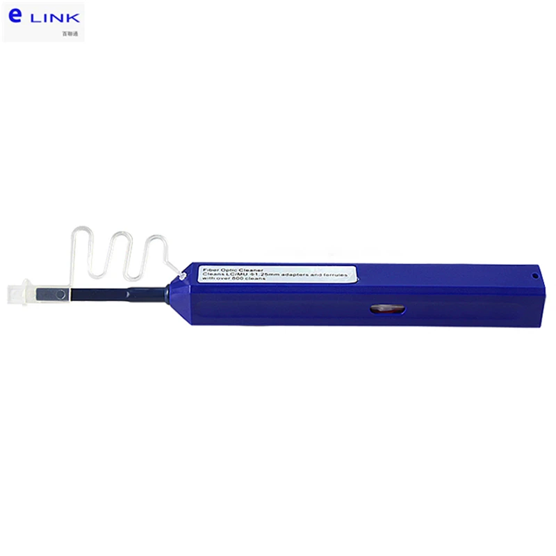 Sợi bụi LC 1.25mm Một Vào Bút cho sợi quang học cắm Bộ gốm Đầu gia cố cáp quang FTTH mặt vệ sinh miễn phí vận chuyển ELINK
