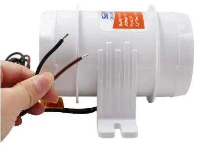 Ventilador de ar em linha de 3 polegadas e 4 polegadas, ventilação 12V 24V DC RV, ventilador de ventilação de esgoto de barco 75mm 100mm