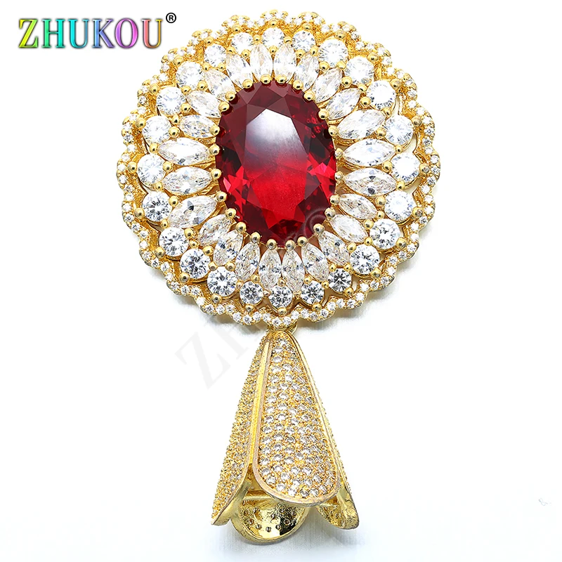 35*57mm High Quality Brass Cubic Zirconia Tassel Caps Pendant Connector Diy Jewlery Findings, Mixed Color, Model:VM23