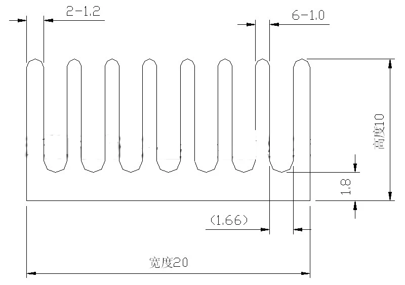 Free Shipping Wholesale 100PCS Aluminum heatsink 20*20*10mm  Audio amplifier heatsink silver