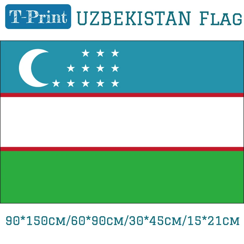 

60x90cm Singapore, Sri Lanka, Uzbekistan, Bangladesh, indonesia Flag each 1pcs