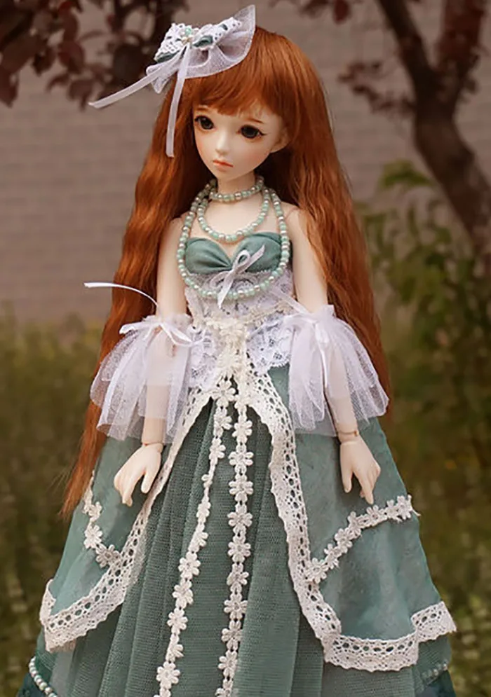 

1/8 1/6 1/4 1/3 scale BJD/SD wig Long curly hair for BJD doll accessories,Not included doll,shoes,clothes and accessories 1401