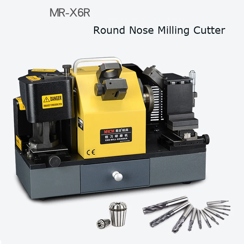 

Electric End Mill Grinder Sharpener 4-14mm Alloy milling Cutter Grinding Machine High Precision grinding Tools MR-X6R