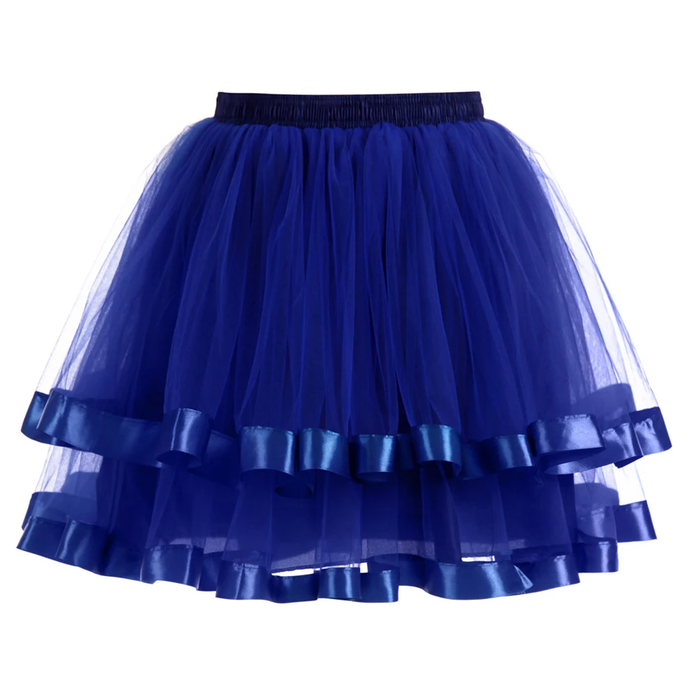 New Fashion Two layer gauze ribbon Boneless Skirt Female dance body Gauze Skirt