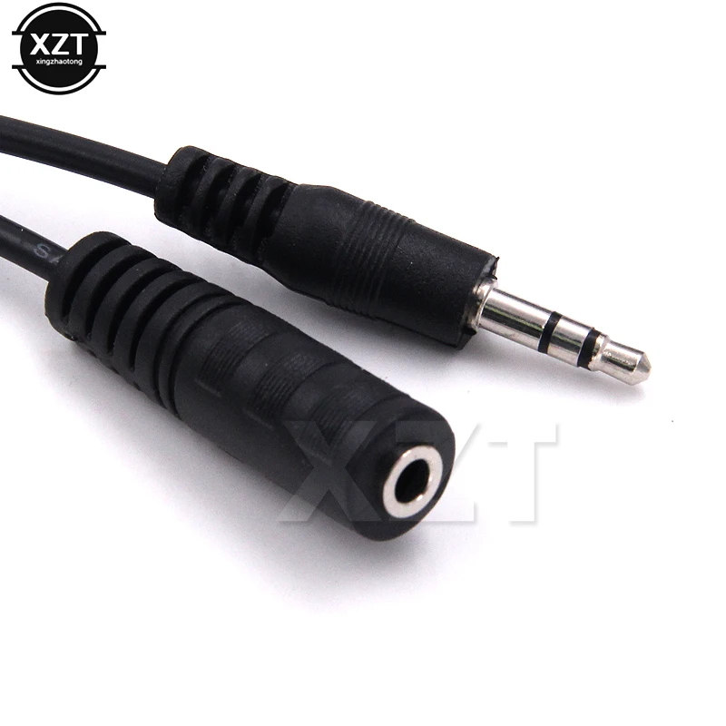 สายสัญญาณเสียง3.5มม.แจ็คสเตอริโอ Aux Aux Aux Extension Aux Cable 1.35M หูฟังอะแดปเตอร์ M/F สำหรับ iPhone หูฟัง Pc เครื่องเสียงรถยนต์