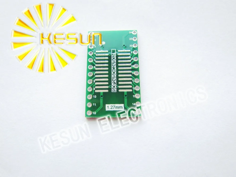 100PCS SOIC24 TSSOP24 SSOP24 SO24 SOP24 TURN DIP24 IC adapter Socket / Adapter plate  PCB Suitable for IC socket