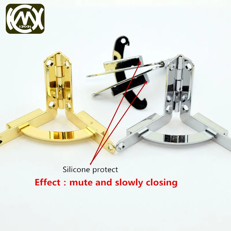 2pc 43*45mm open95deg High-grade woodencase mute hinge #Jewelrybox #Collectionbox #winecase #woodencase Woodworking hinges W-307