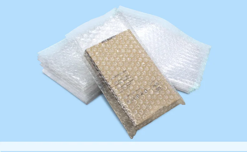 100 шт./лот, воздушная подушка, уплотнение, пузырчатая сумка, пузырчатые конверты, пакеты, упаковка, Полиэтиленовая упаковка