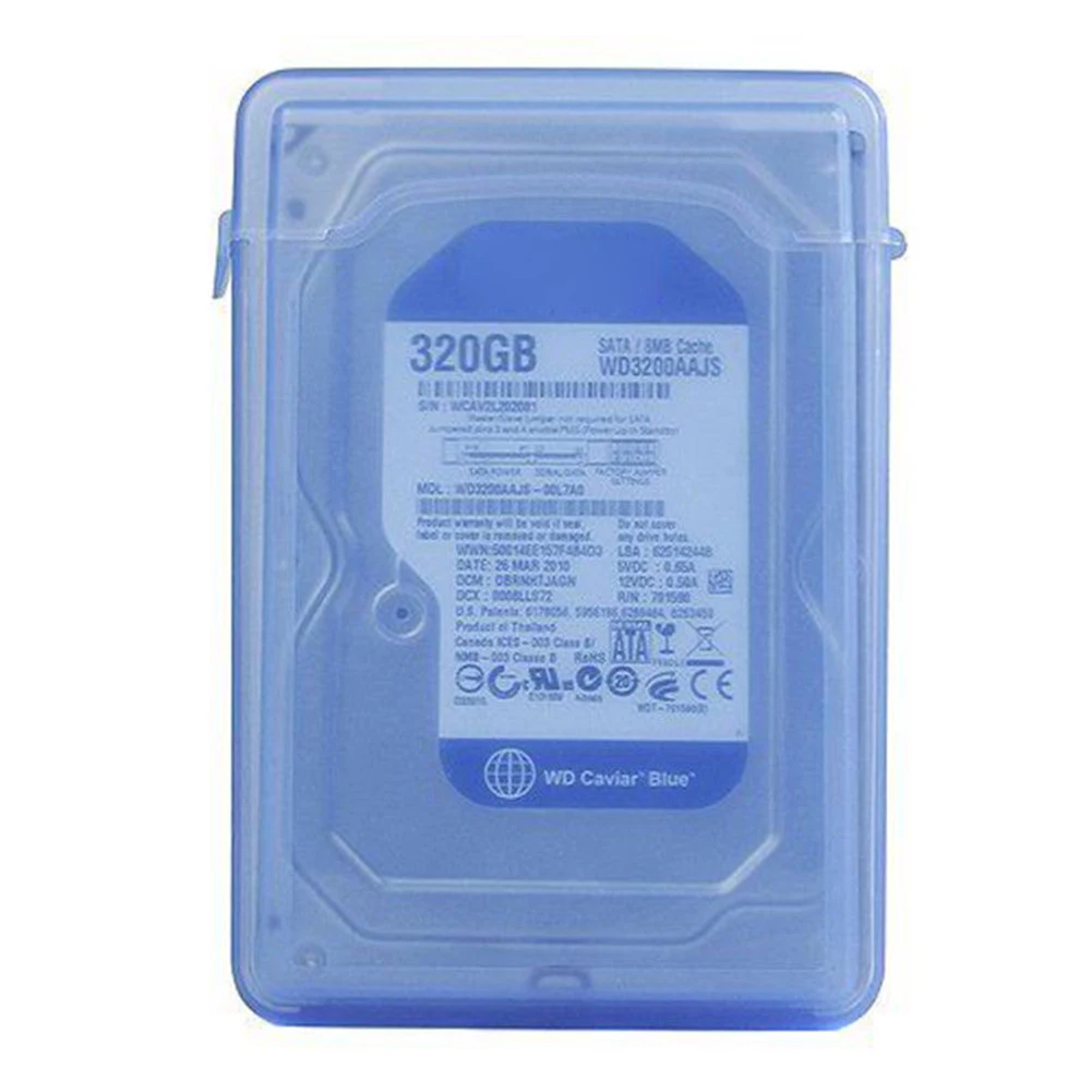 Wholesale 3.5 Inch Dustproof Protection Box for SATA IDE HDD Hard Disk Drive Storage Case