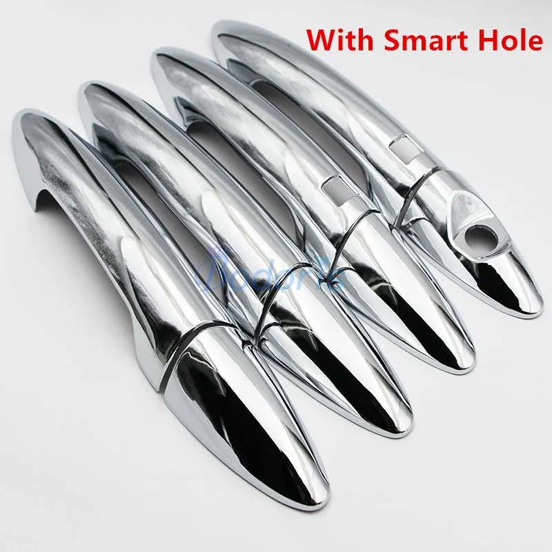 High Quality Door Handle Cover Bowl Insert Trim For Kia Sportage 2010 2011 2012 2013 2014 2015 Chrome Car Styling Accessories