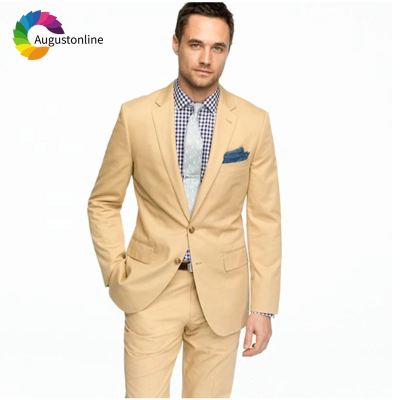 

Slim Fit Men Suits Wedding Tuxedos Groom Wear 2 Pieces (Jacket+Pants) Prom Business Bridegroom Suits Blazer Custume Homme