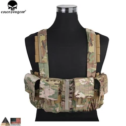 EMERSONGEAR LBT1961K Style 7.62 Tactical Chest Rig, Airsoft Combat Molle Vest, EM2978