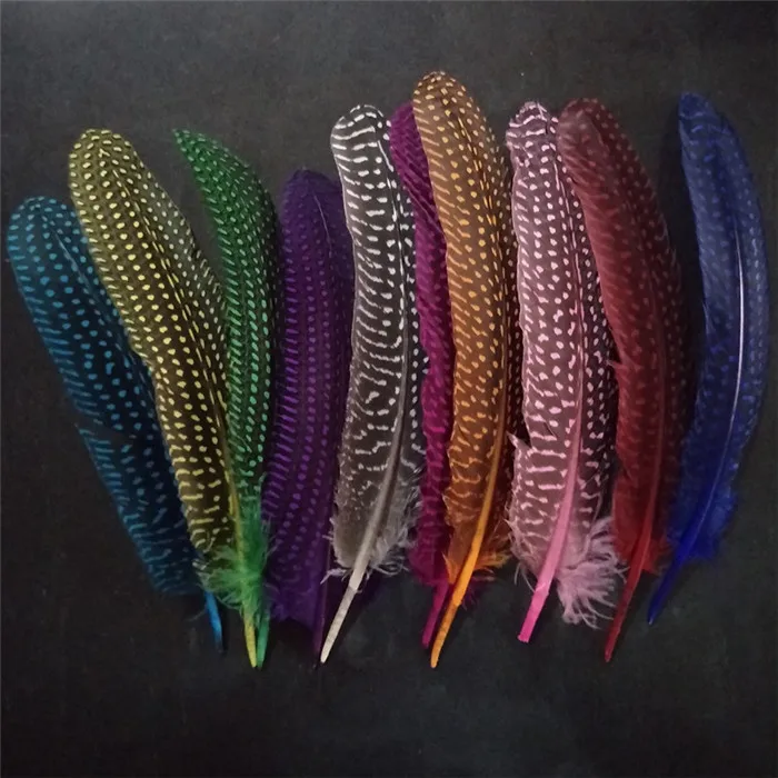 

500 pieces / lot 15-20cm long, beautiful pearl chicken feathers, DIY crafts decorative accessories