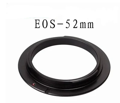 10pcs Reverse ring Macro Reverse lens Adapter Ring EF-49 52 55 58 62 67 72 77 82mm for canon 5D2 5D3 5D4 6D 7D2 650D 700D 600D