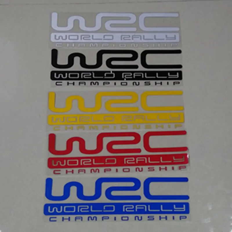 WL Car Refitting Tape Sticker WRC  Decals Laser 3D Vinyl Car Styling For Ford Mazda SUKUZI