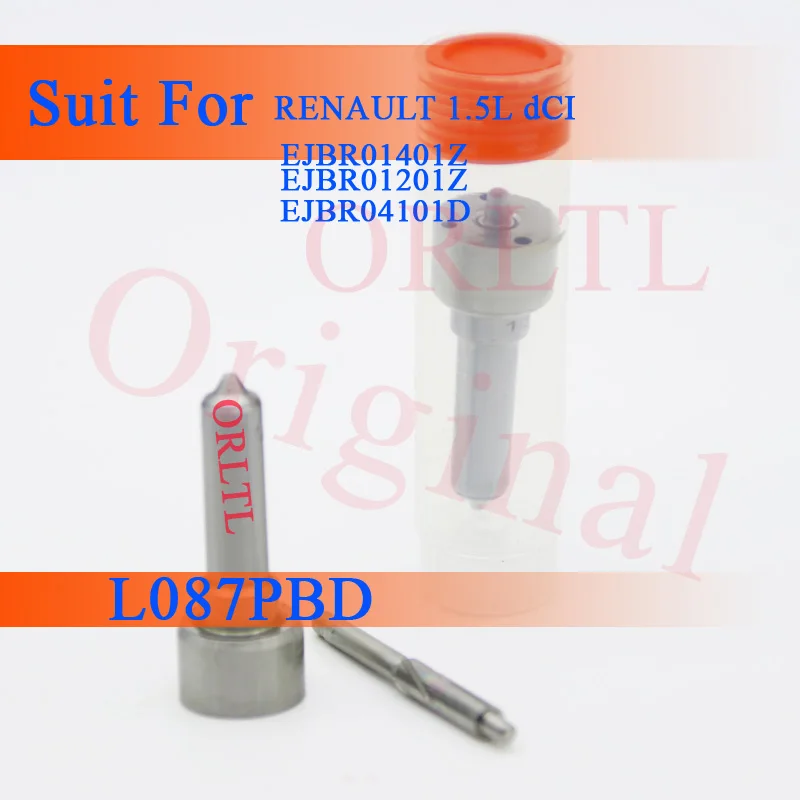 4pcs L087PBD Common Rail Nozzle L087PRD Fuel Injector Nozzle L087 PBD L087PBC For RENAULT 8200365186 EJBR01401Z EJBR01201Z