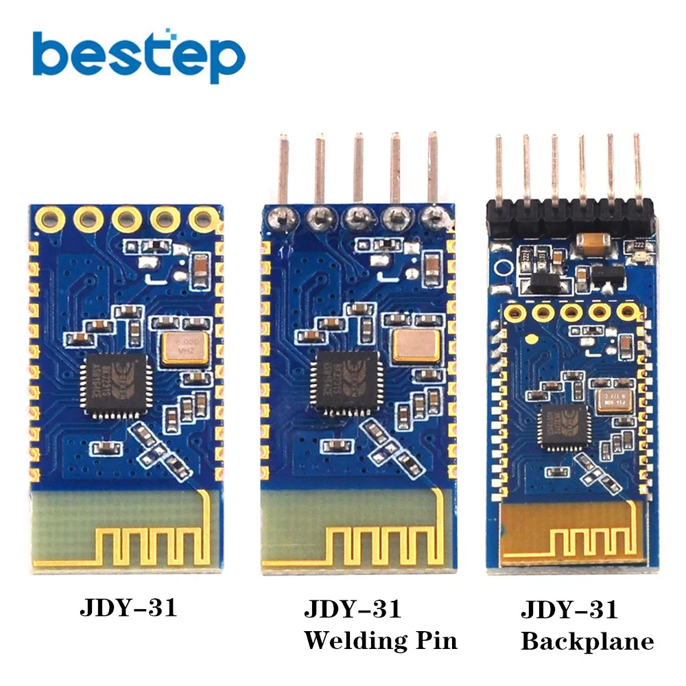 JDY-30 = JDY-31 SPP-C Bluetooth Serial Pass-through Module Wireless Serial Communication from Machine Replace HC-05 HC-06