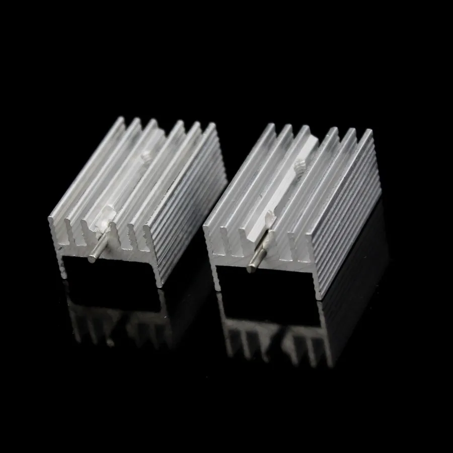 

20PCS TO-220 TO220 Heat Sink 21x15x11mm Cooler Cooling Heatsink Transistor Radiator Aluminum