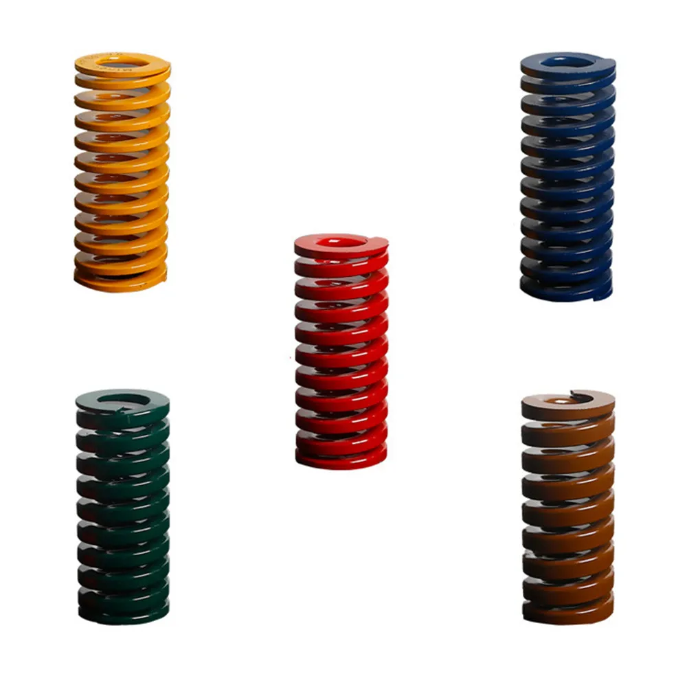 

DuoWeiSi 3D Printer Parts 100pcs/lot M16*40 Mold spring 5 colors 65MN material Outer Diameter 16mm Length 40mm D16 4cm spring