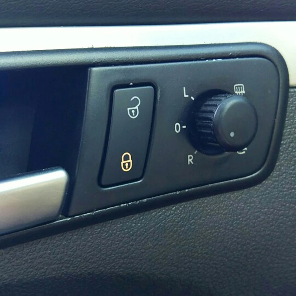 1TD962125 1T0962125 Drivers Side Central Door Lock Unlock Switch controlling Button For VW Caddy Touran