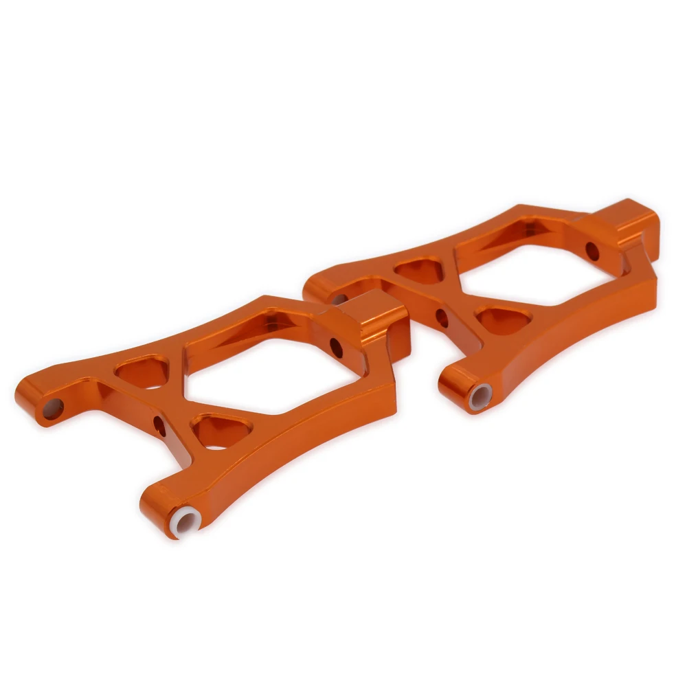 2x Alloy Front Upper Suspension Arm For Rc Hobby Model Car 1/5 Hpi Baja 85400 RCAWD Suspension a-Arm Aluminum