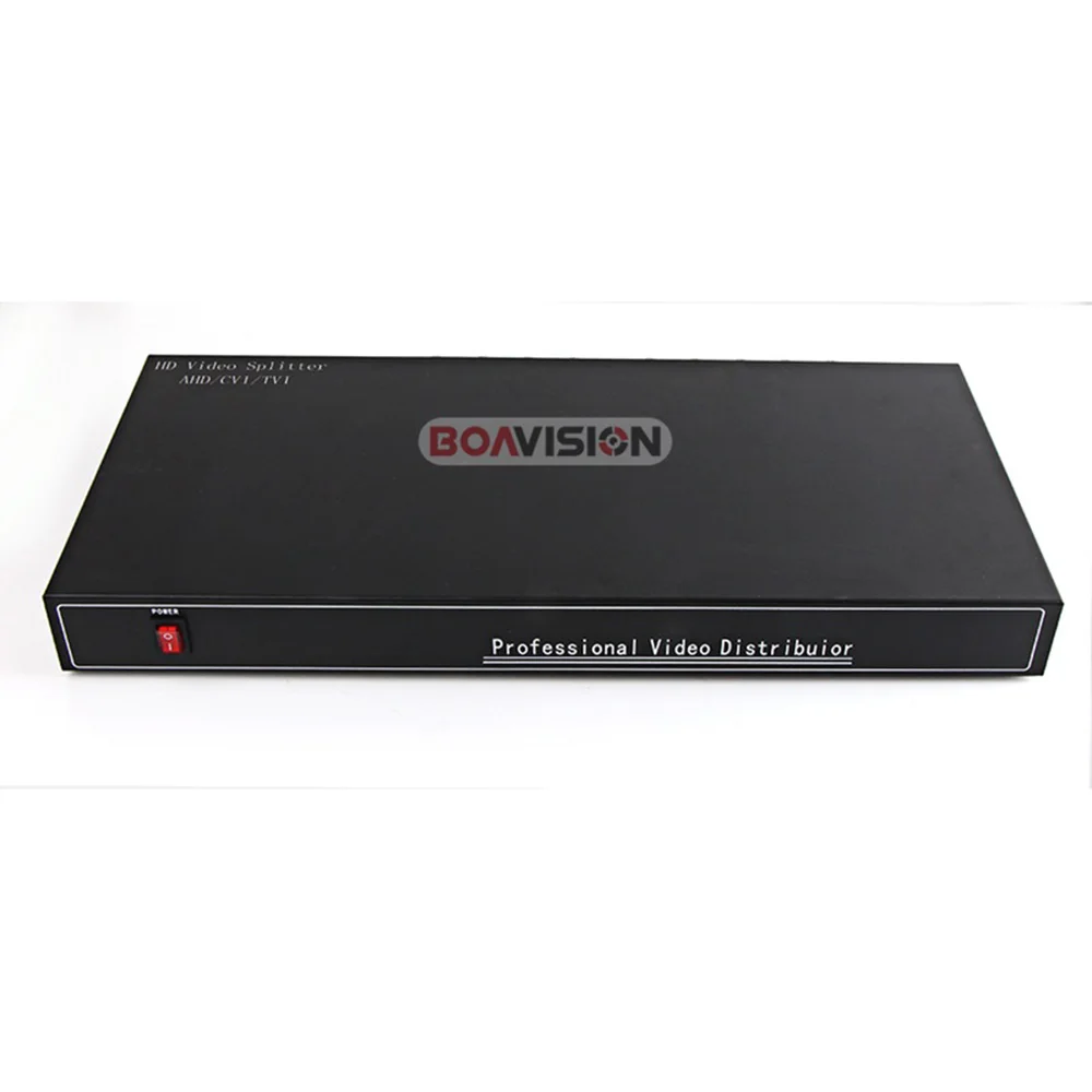 1080P/720P Video Splitter/Distributor8 Input 16 Outputs,Support 1080P/720P CVI/TVI/AHD Camera BNC In&Out,Distance Max to300-600M