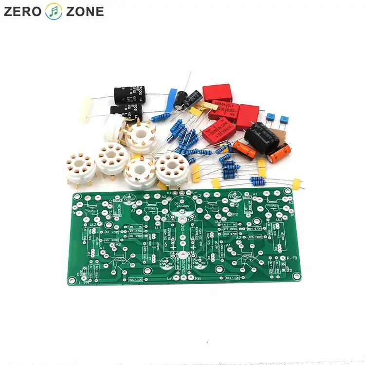 GZLOZONE Kit amplificatore di potenza valvolare Ultra lineare Push-pull 6SL7 + 6V6 (12W)