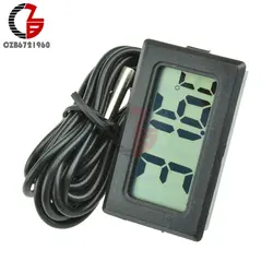 TPM-10 FY-10 2M 3M 5M termometr cyfrowy LED czujnik temperatury detektor Tester 5V 12V dla samochodów kryty wanienka inkubator