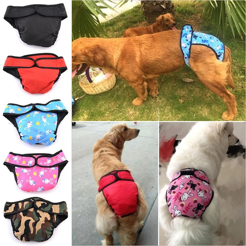 Pet Cotton Menstrual Physiological Pants Anti-harassment Safety Pants For Pet Medium-Sized Female Dogs