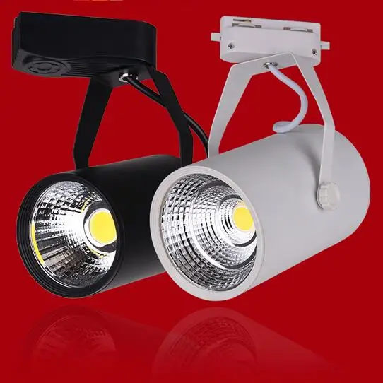 3W 5W 7W 12W 15W 20W 30W LED Track Light AC 85-265V Commercial Lighting Renovation Led Ceiling Spot Lamp Clothing Store