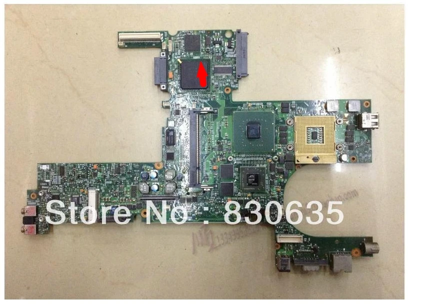 

431301-001 lap connect board connect with motherboard NX6330 full test lap lap connect board