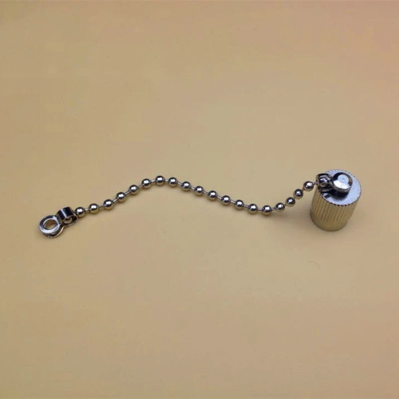 10pcs Metal FC dust cap with chain FC protective terminal cover waterproof female male connector for optical power meter ELINK