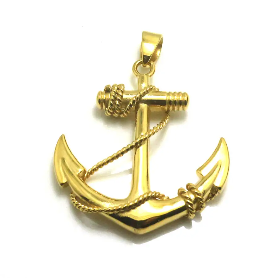 316L Stainless Steel Cool Punk & Gothic Newest Anchor Pendant