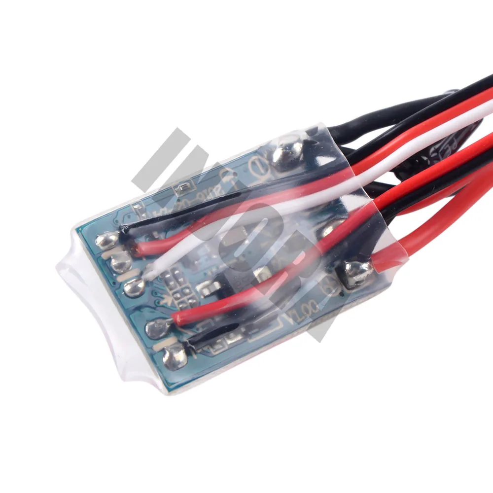 INJORA 1Pcs 10A ESC Brushed Speed Controller for 1/12 1/16 1/18 1/24 RC Car Crawler WPL C24 B16 B24 B36 RC Boat